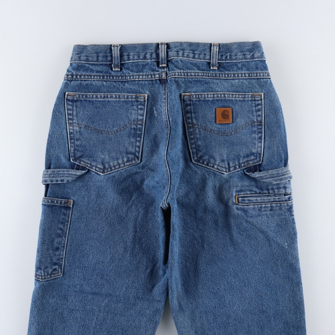 Carhartt Relaxed Fit Denim Painter Pants, Men's Size W32 (approx.) cotton blue type Vintage Second Hand