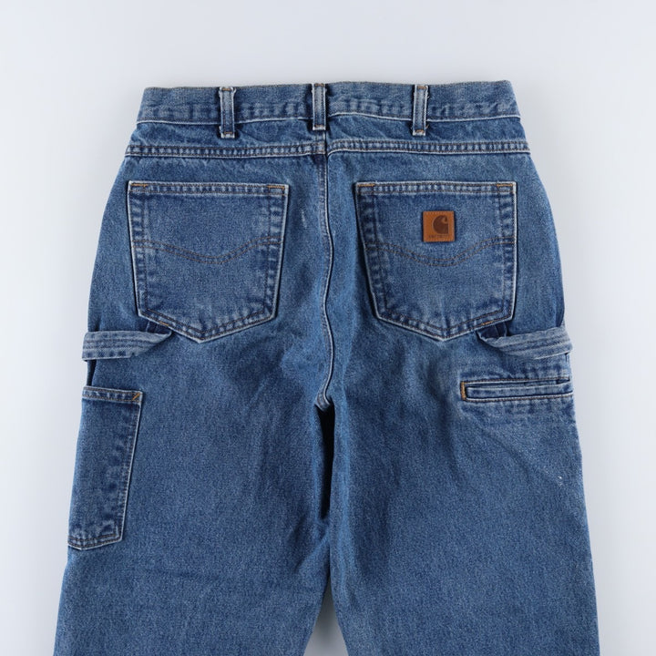 Carhartt Relaxed Fit Denim Painter Pants, Men's Size W32 (approx.) cotton blue type Vintage Second Hand