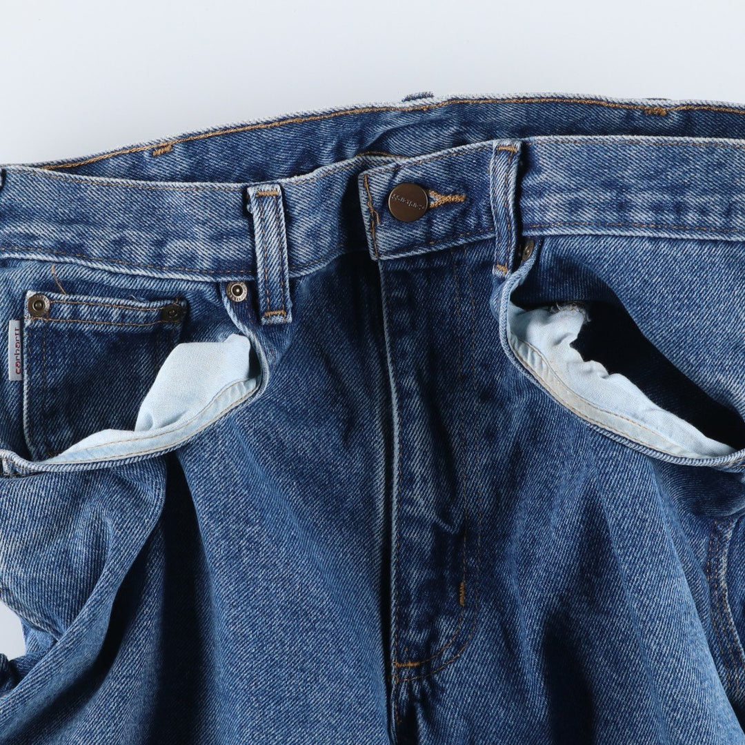 Carhartt Relaxed Fit Denim Painter Pants, Men's Size W32 (approx.) cotton blue type Vintage Second Hand