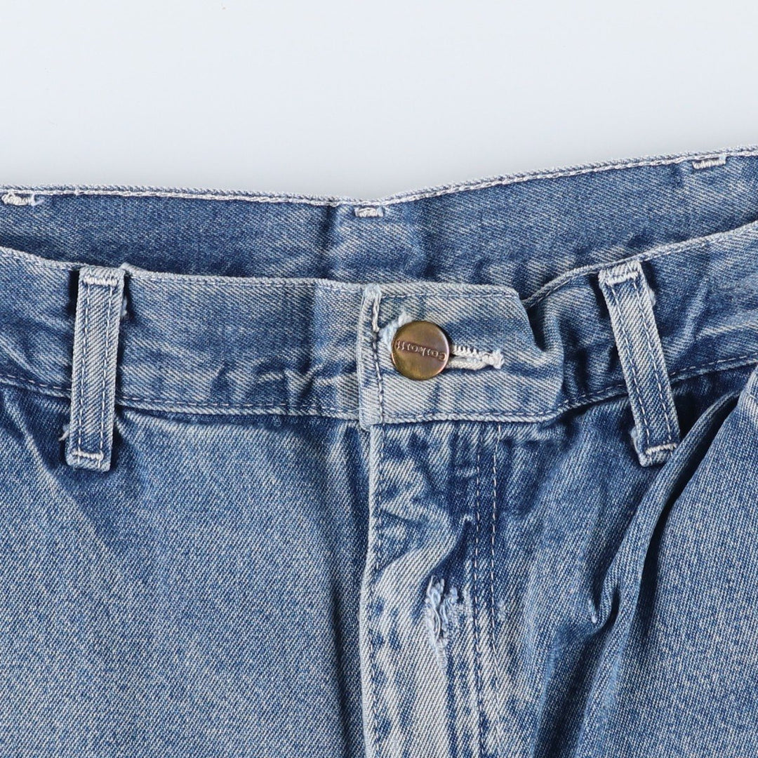 Carhartt Dungaree Fit Denim Painter Pants, Men's W32 (approx.) cotton blue type Vintage Second Hand
