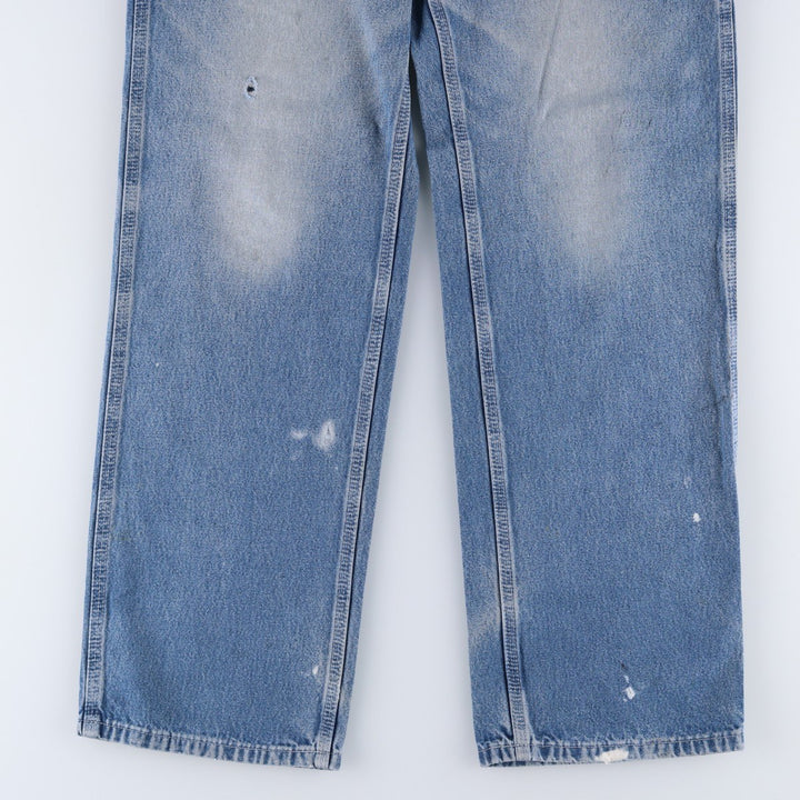 Carhartt Dungaree Fit Denim Painter Pants, Men's W32 (approx.) cotton blue type Vintage Second Hand