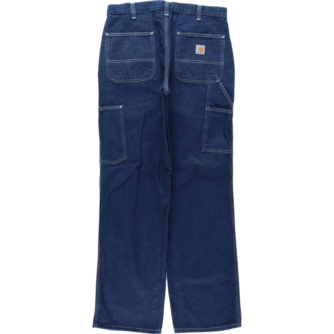 Carhartt Dungaree Fit Denim Painter Pants, Men's, W34 equivalent cotton blue type Vintage Second Hand
