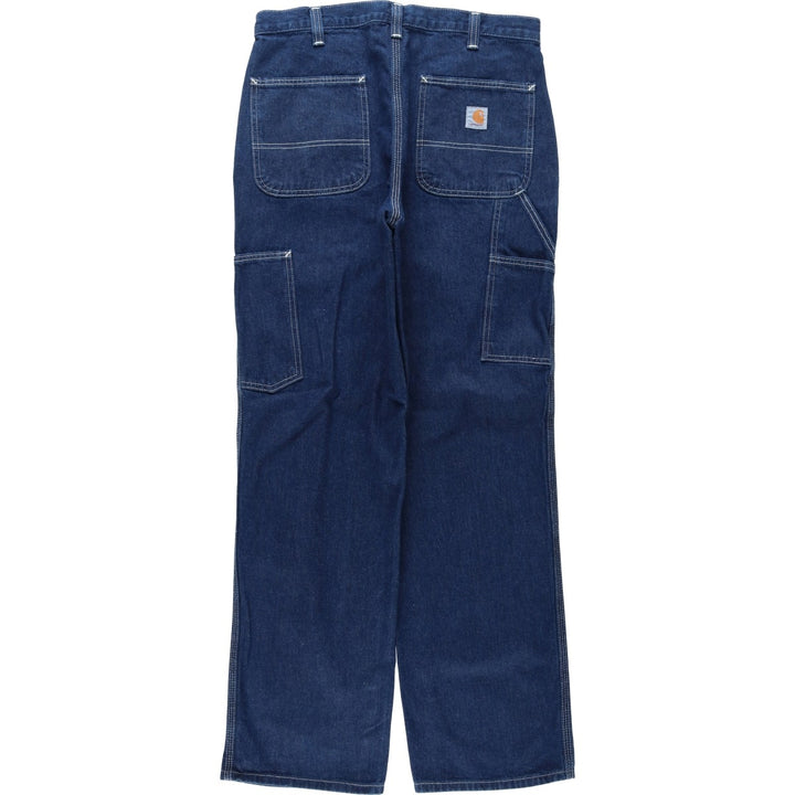 Carhartt Dungaree Fit Denim Painter Pants, Men's, W34 equivalent cotton blue type Vintage Second Hand