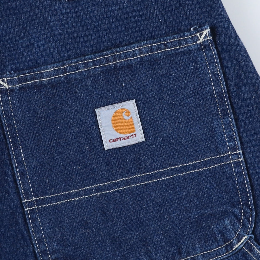 Carhartt Dungaree Fit Denim Painter Pants, Men's, W34 equivalent cotton blue type Vintage Second Hand