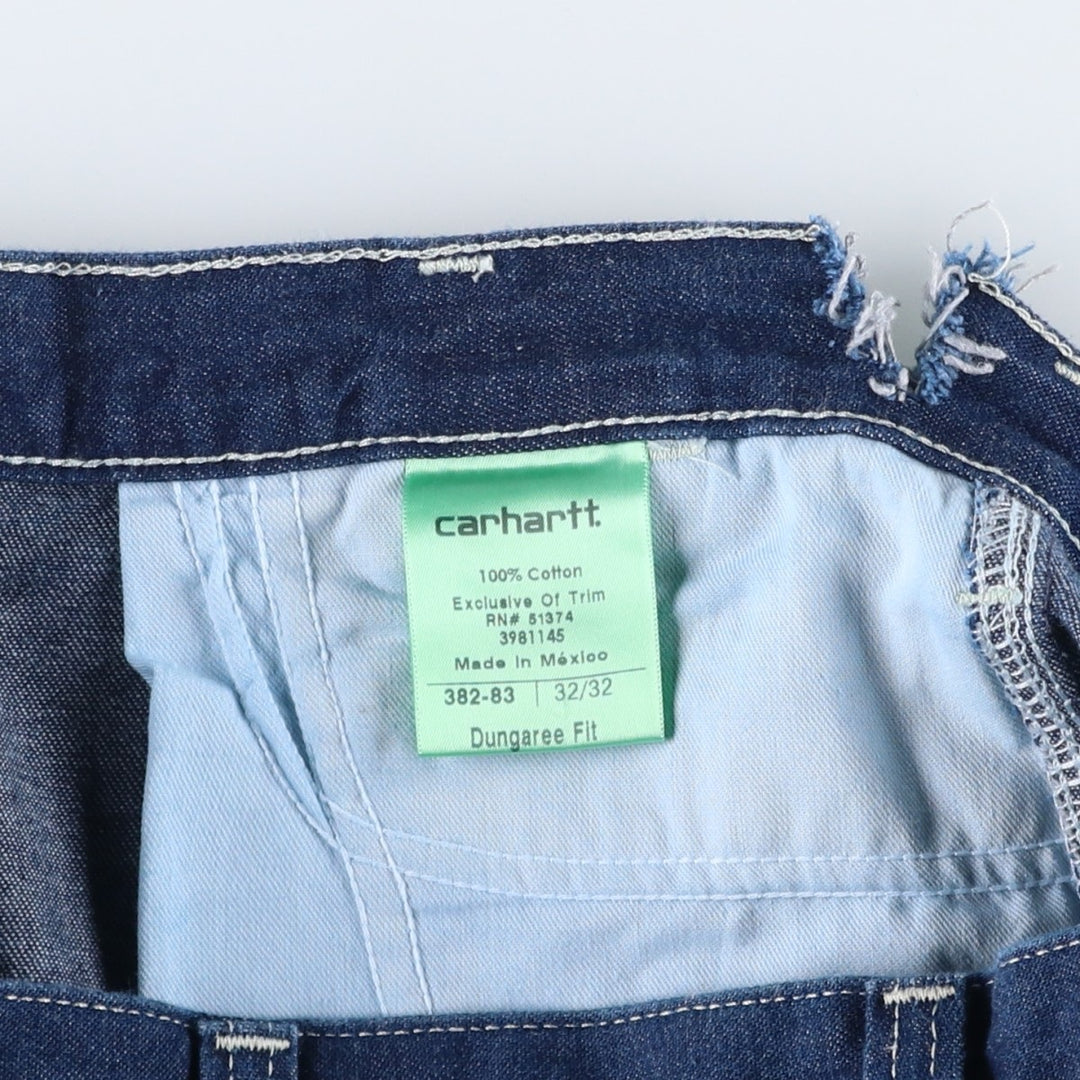 Carhartt Dungaree Fit Denim Painter Pants, Men's, W34 equivalent cotton blue type Vintage Second Hand