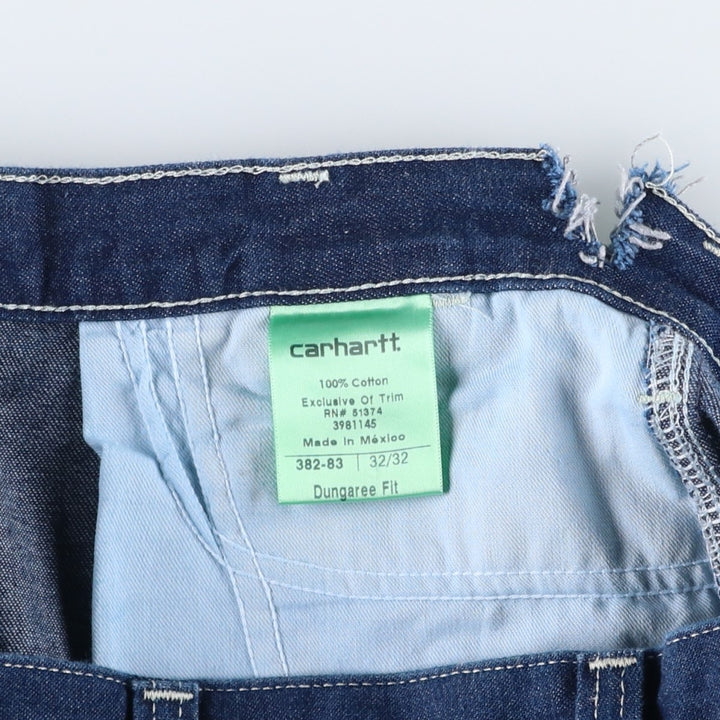 Carhartt Dungaree Fit Denim Painter Pants, Men's, W34 equivalent cotton blue type Vintage Second Hand