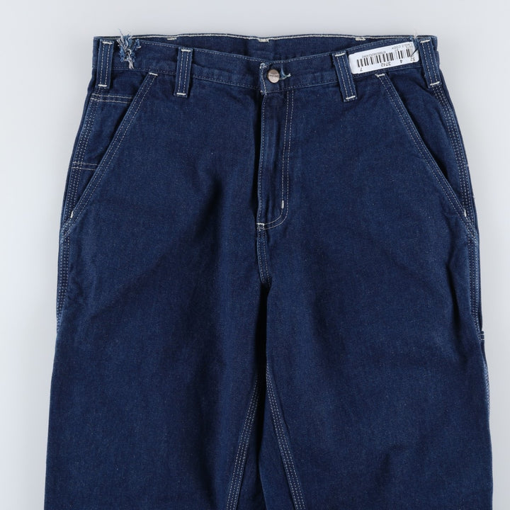 Carhartt Dungaree Fit Denim Painter Pants, Men's, W34 equivalent cotton blue type Vintage Second Hand