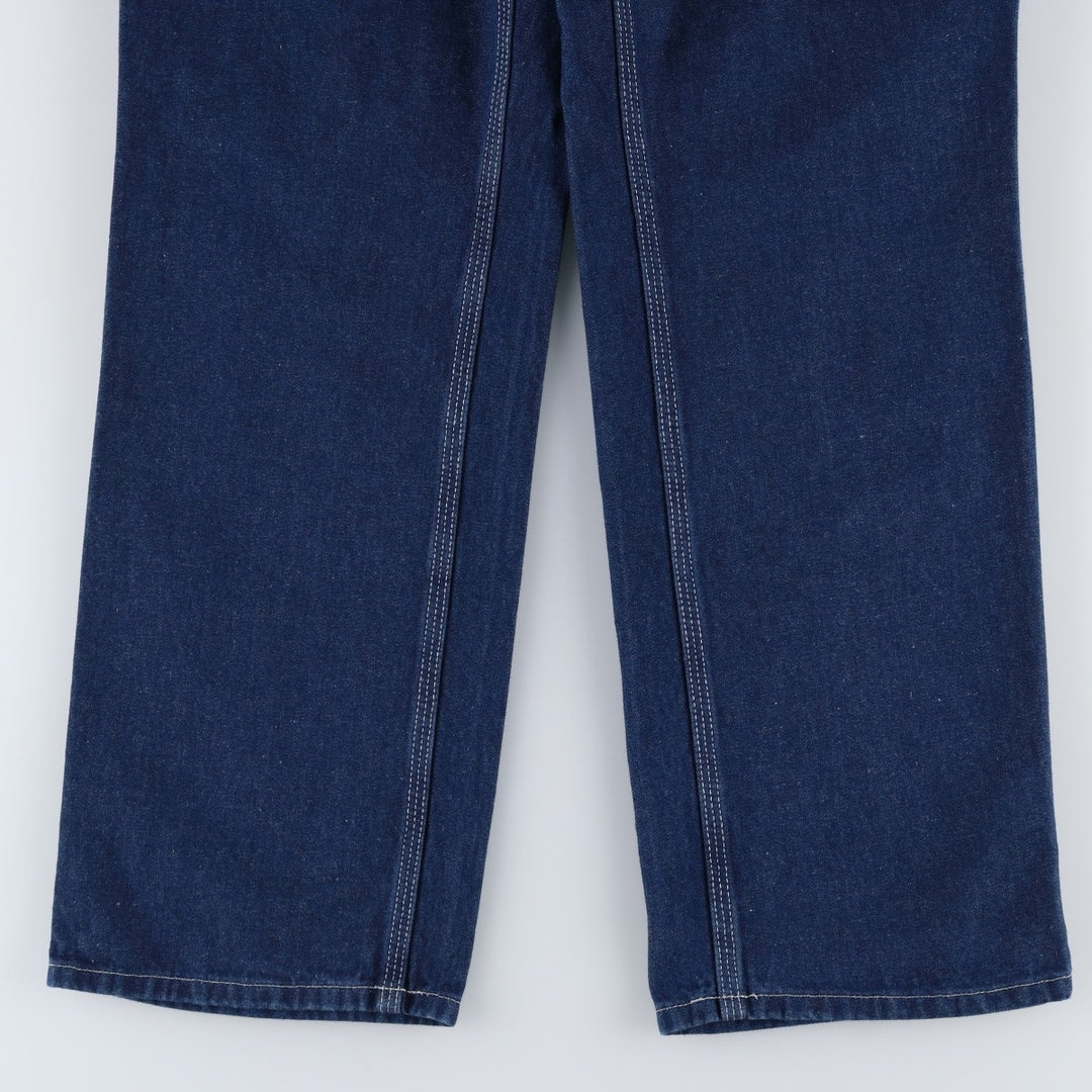 Carhartt Dungaree Fit Denim Painter Pants, Men's, W34 equivalent cotton blue type Vintage Second Hand