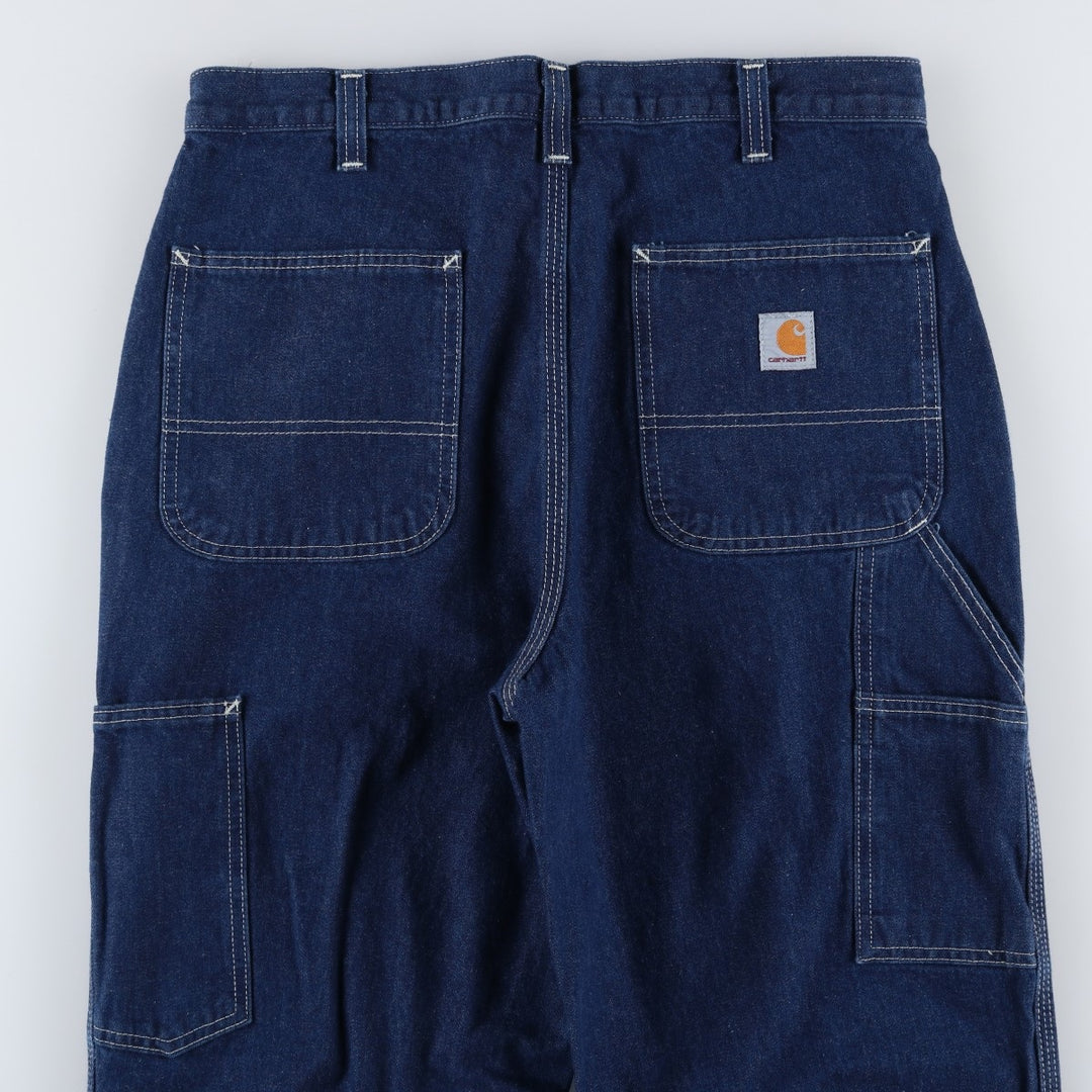 Carhartt Dungaree Fit Denim Painter Pants, Men's, W34 equivalent cotton blue type Vintage Second Hand