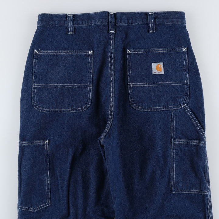 Carhartt Dungaree Fit Denim Painter Pants, Men's, W34 equivalent cotton blue type Vintage Second Hand