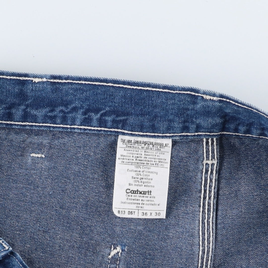 Carhartt Men's Denim Painter Pants, Size W36 cotton blue type Vintage Second Hand