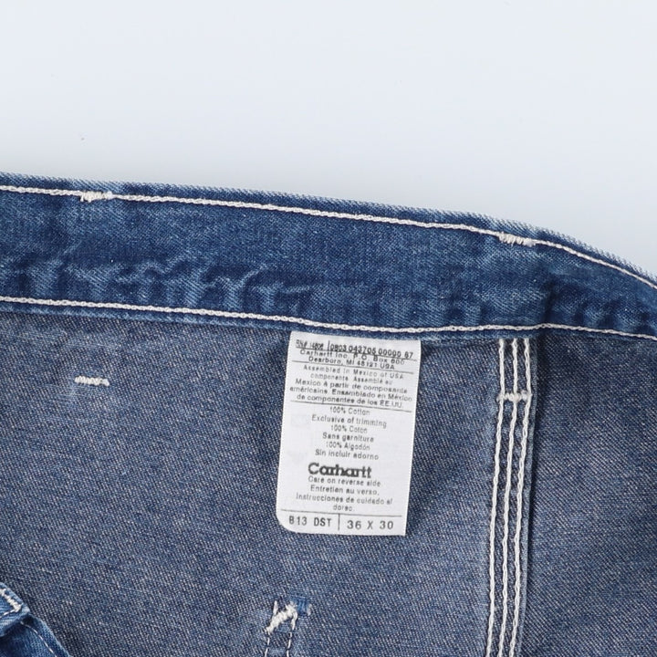 Carhartt Men's Denim Painter Pants, Size W36 cotton blue type Vintage Second Hand