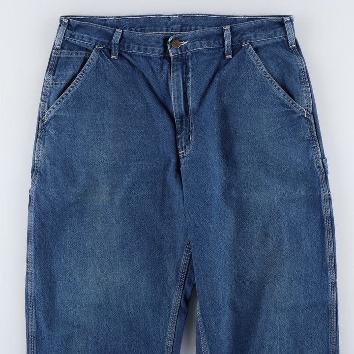 Carhartt Men's Denim Painter Pants, Size W36 cotton blue type Vintage Second Hand