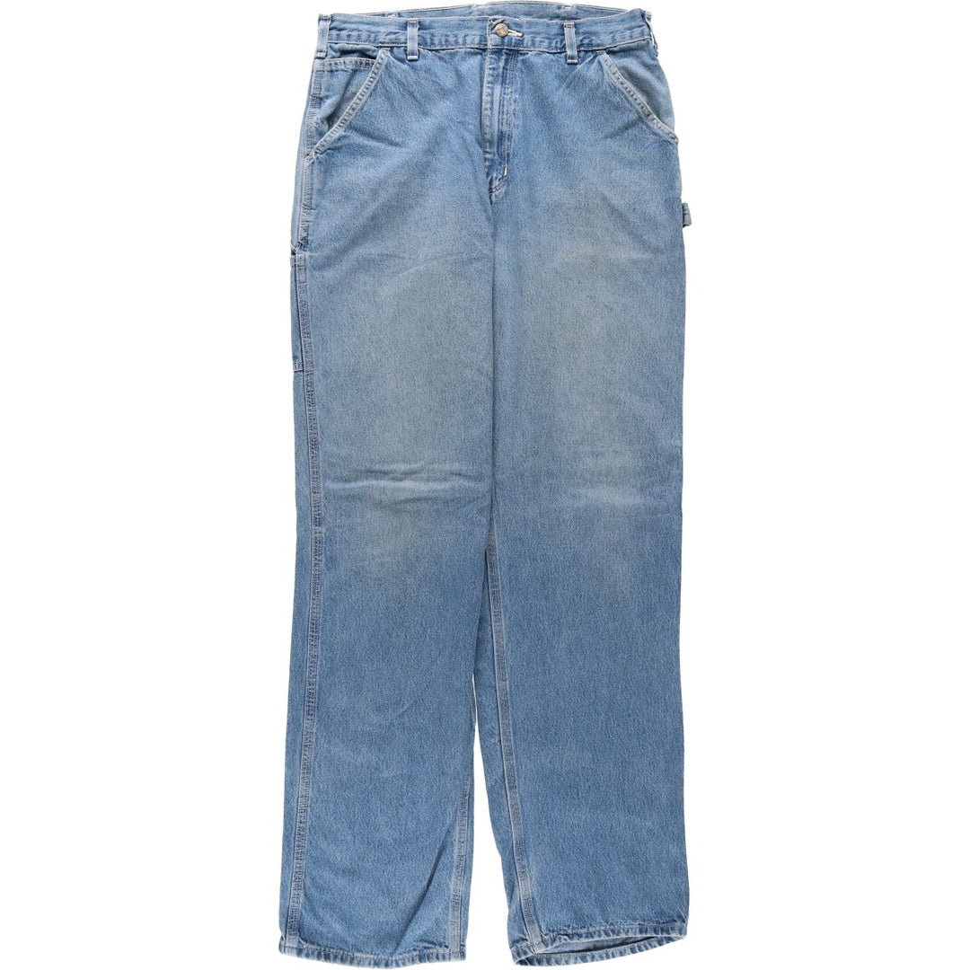 Carhartt Loose Original Fit Denim Painter Pants, Men's, W34 equivalent cotton blue type Vintage Second Hand