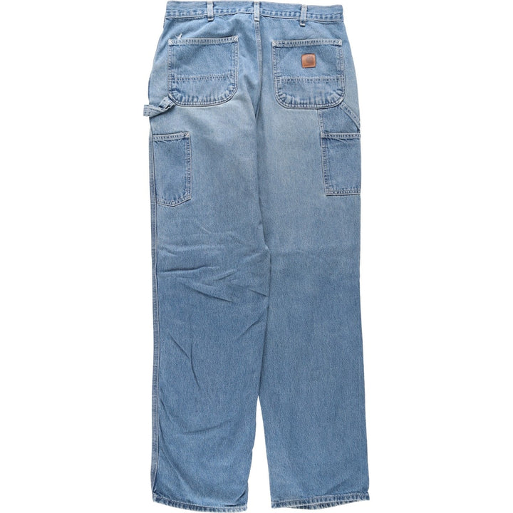 Carhartt Loose Original Fit Denim Painter Pants, Men's, W34 equivalent cotton blue type Vintage Second Hand