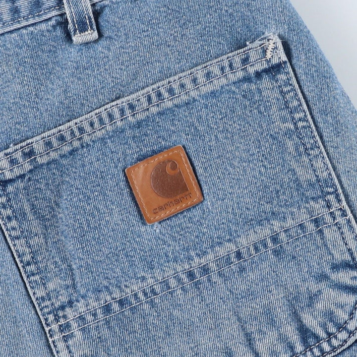 Carhartt Loose Original Fit Denim Painter Pants, Men's, W34 equivalent cotton blue type Vintage Second Hand