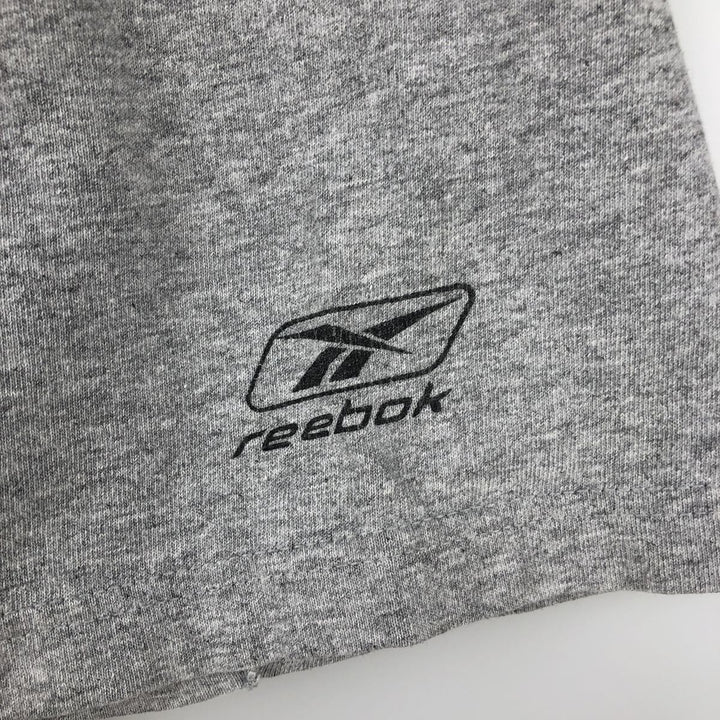 2000'S Reebok NFL Tampa Bay Buccaneers sports print T-shirt, men's size L (approx.) cotton gray type Vintage Second Hand
