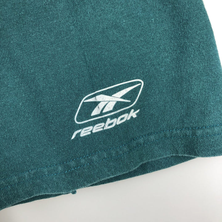 Reebok NFL Philadelphia Eagles sports print T-shirt, men's size L (approx.) cotton green type Vintage Second Hand
