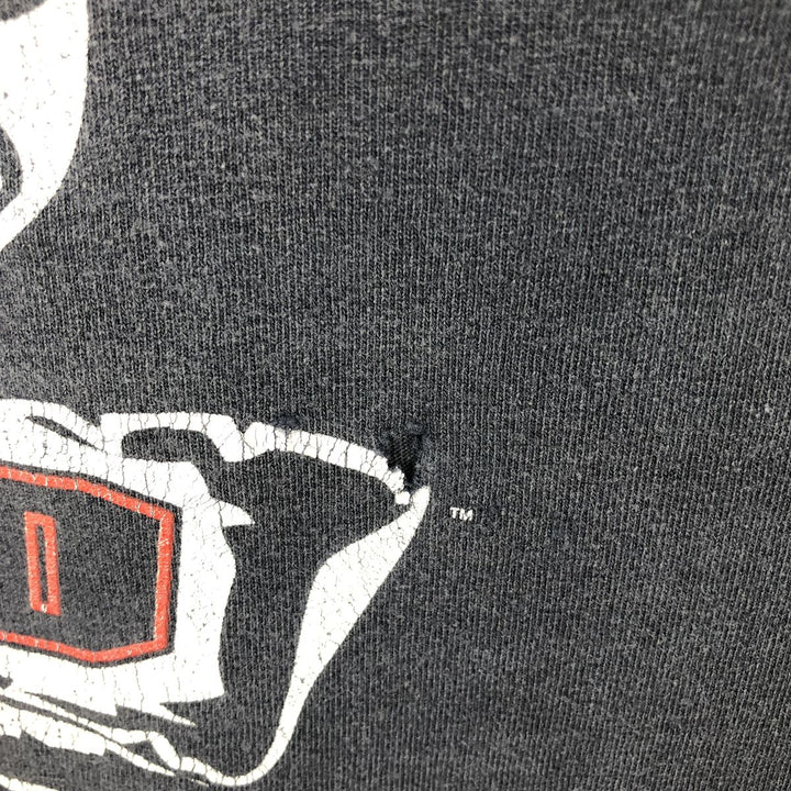 2000'S WWE Stone Cold Steve Austin Skull Pattern Pro Wrestling Sports Print T-Shirt, Men's XXL equivalent. unclear black type Vintage Second Hand