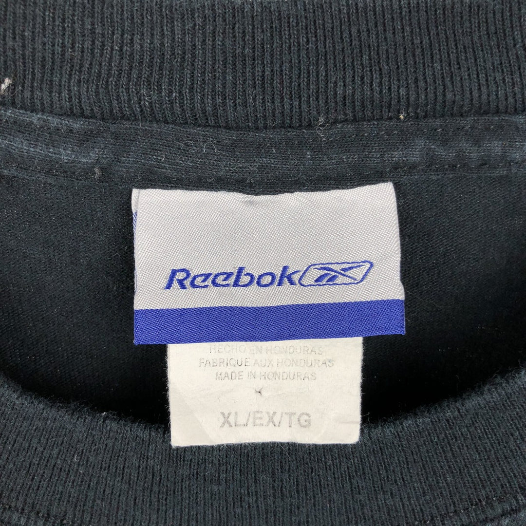 Reebok NBA Minnesota Timberwolves sports print t-shirt, men's size XL (approx.) cotton black type Vintage Second Hand