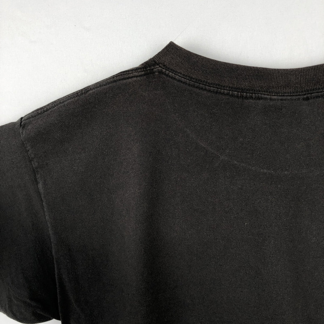 2000'S Lee SPORT MLB Arizona Diamondbacks Snake/Python Pattern Sports Print T-Shirt (Men's Size L) cotton black type Vintage Second Hand