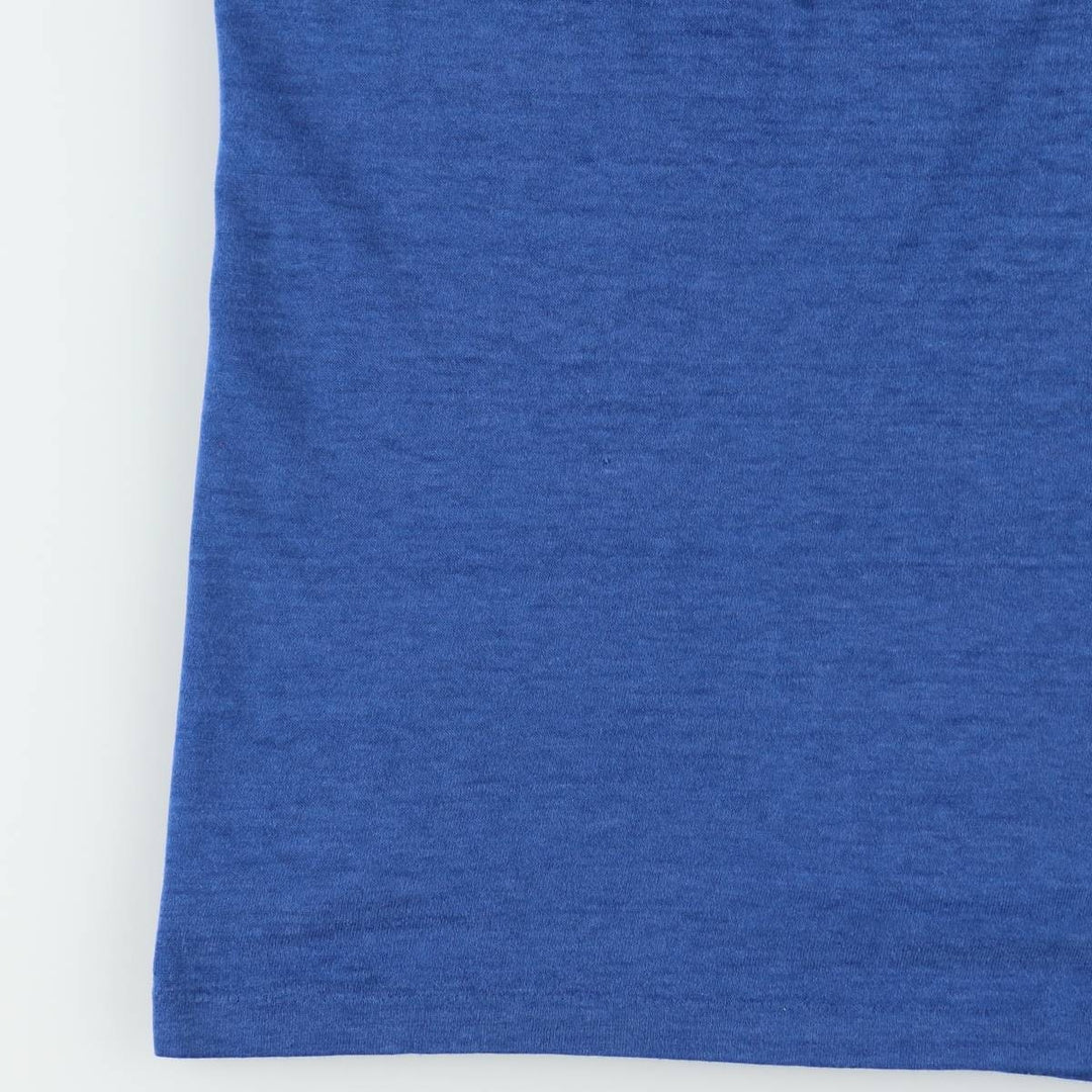 90'S LOGO7 MLB Los Angeles Dodgers Sports Print T-Shirt, Made in USA, Men's Size L (Equivalent), Vintage polyester blue type Vintage Second Hand