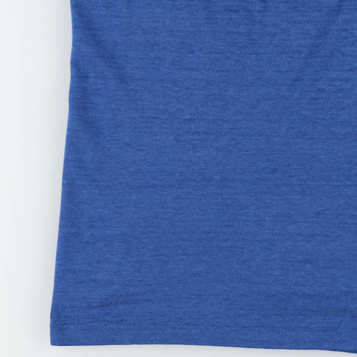 90'S LOGO7 MLB Los Angeles Dodgers Sports Print T-Shirt, Made in USA, Men's Size L (Equivalent), Vintage polyester blue type Vintage Second Hand