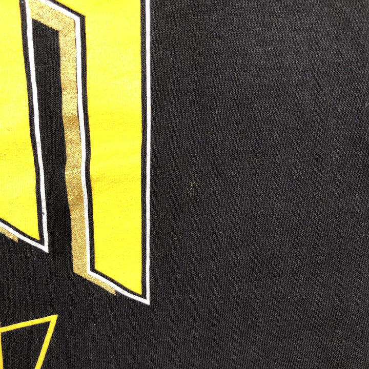 90'S NUTMEG MLB Pittsburgh Pirates sports t-shirt, Made in USA, Men's XL equivalent, Vintage. cotton black type Vintage Second Hand