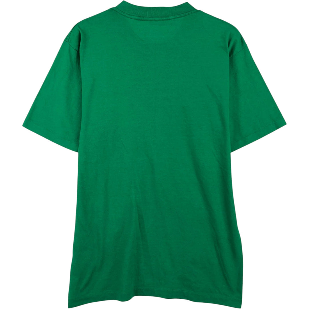 90'S Saturday's Hero NBA Boston Celtics sports print T-shirt, Made in USA, Men's size L equivalent, Vintage cotton green type Vintage Second Hand