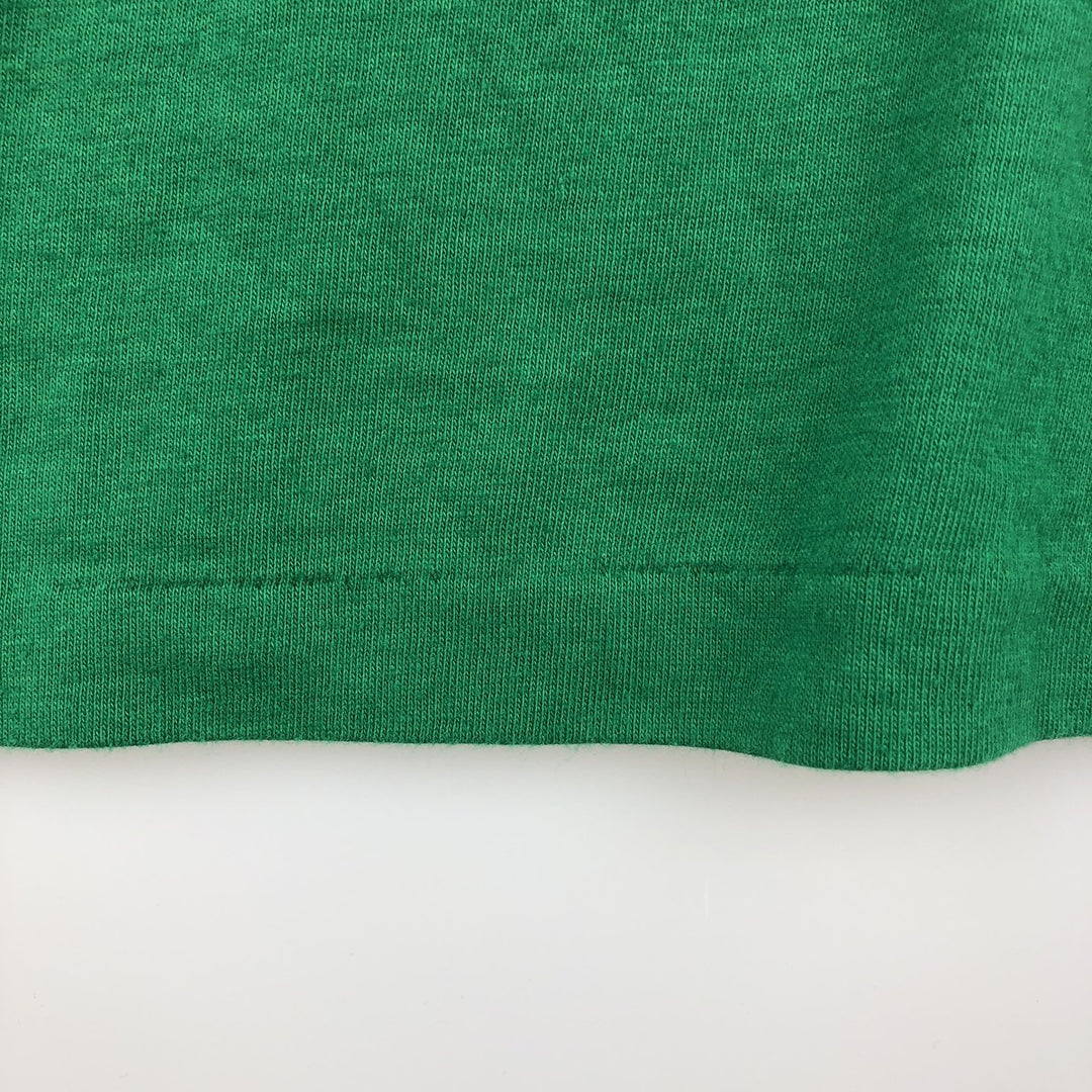90'S Saturday's Hero NBA Boston Celtics sports print T-shirt, Made in USA, Men's size L equivalent, Vintage cotton green type Vintage Second Hand