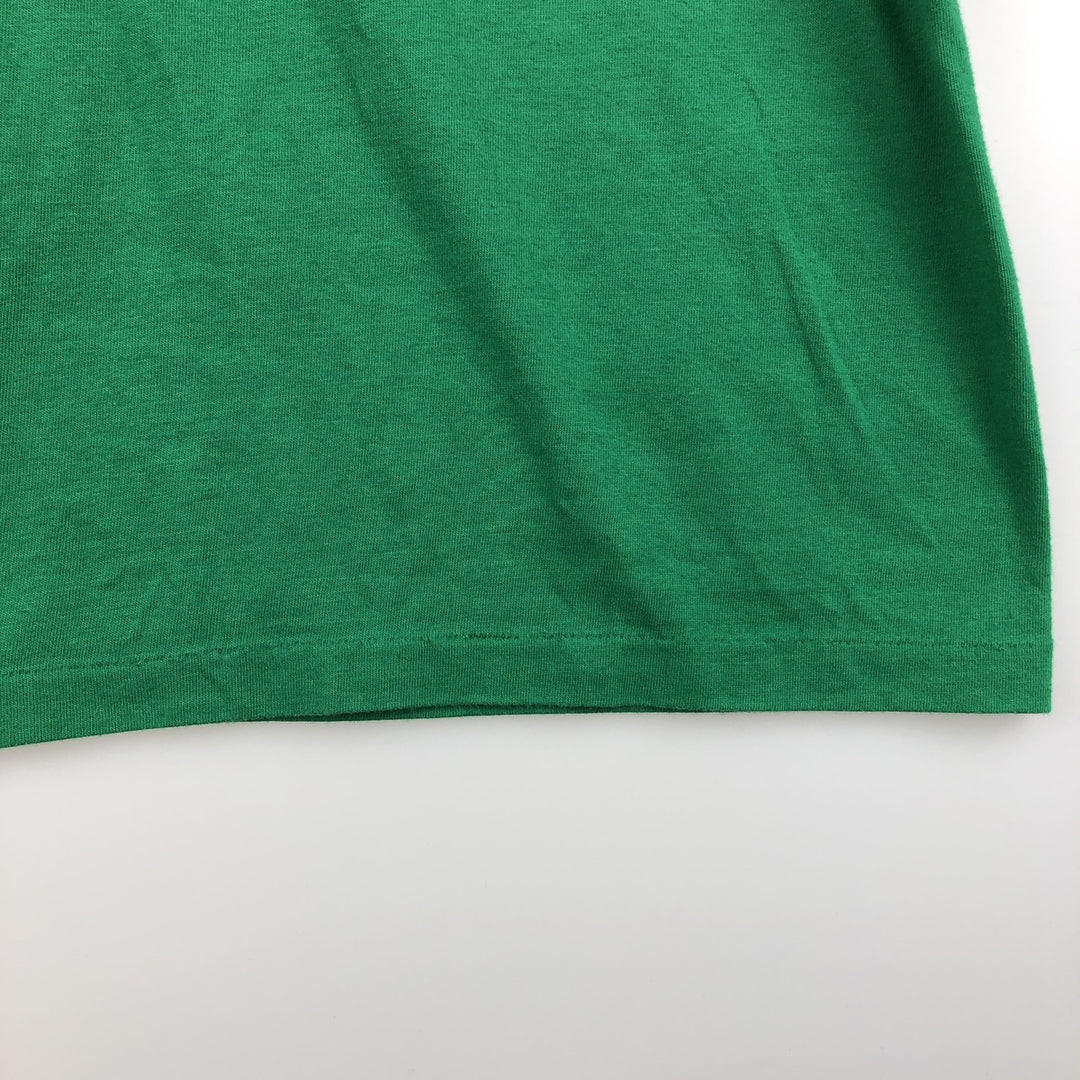 90'S Saturday's Hero NBA Boston Celtics sports print T-shirt, Made in USA, Men's size L equivalent, Vintage cotton green type Vintage Second Hand