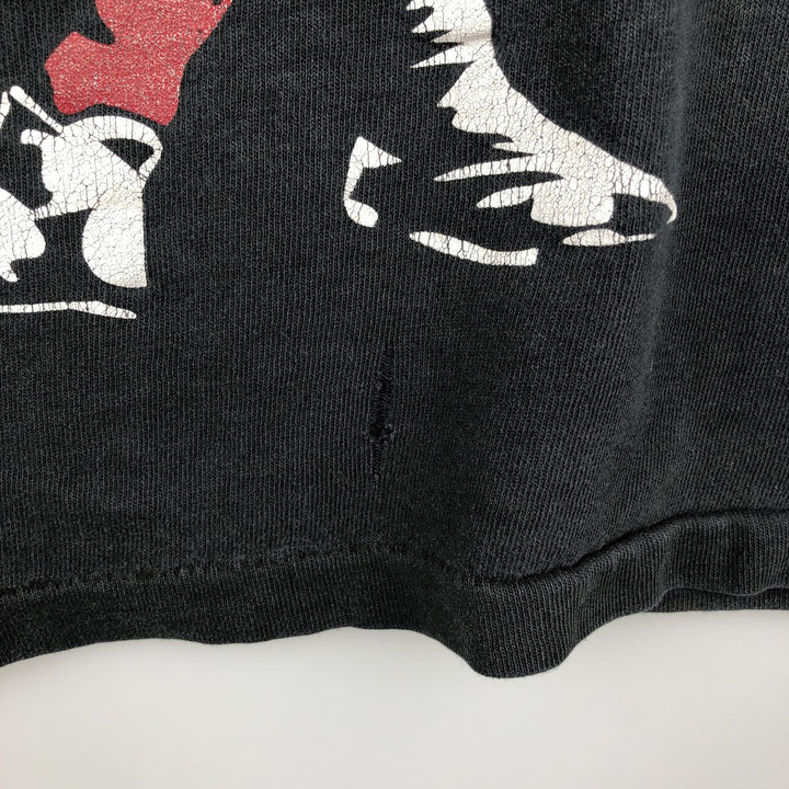 90'S The Game NFL Washington Redskins Sports Print T-Shirt, Made in USA, Men's Size L (Equivalent), Vintage cotton black type Vintage Second Hand