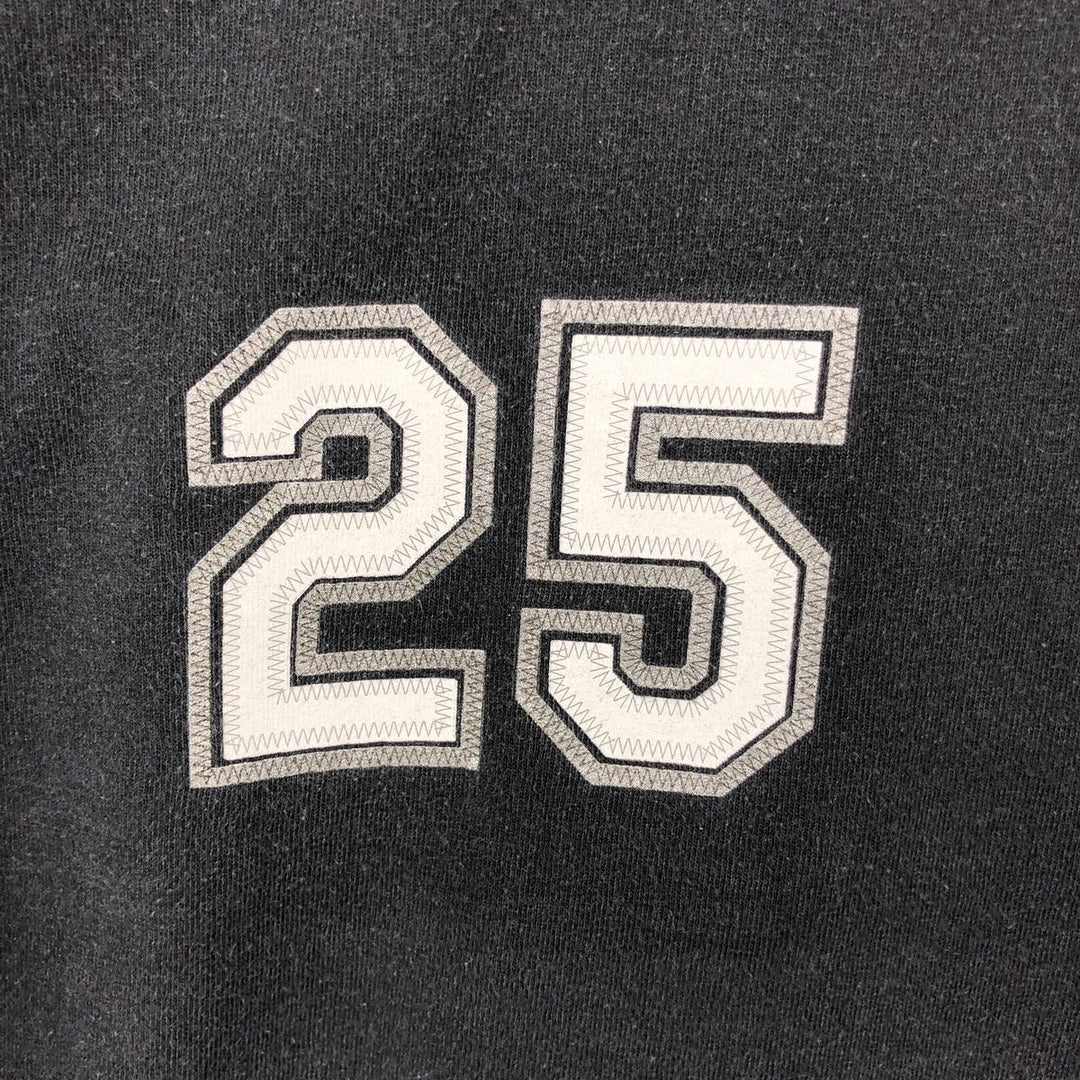 90s-00'S Lee SPORT MLB CHICAGO WHITE SOX sports print T-shirt, men's size XL (approx.) cotton black type Vintage Second Hand