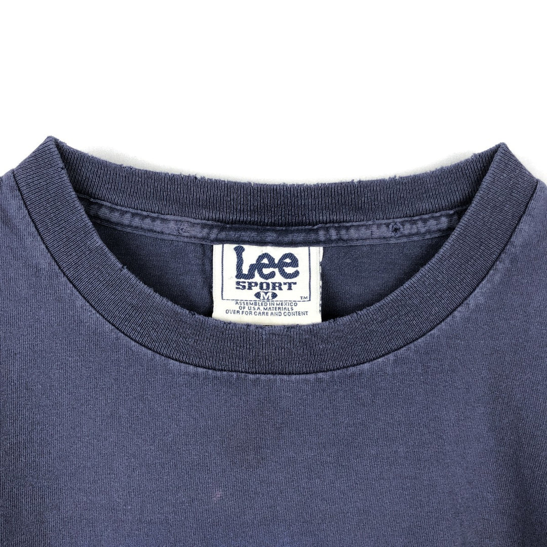 90s-00'S Lee SPORT NFL Dallas Cowboys Logo Print T-Shirt, Men's Size M (approx.) cotton navy blue type Vintage Second Hand