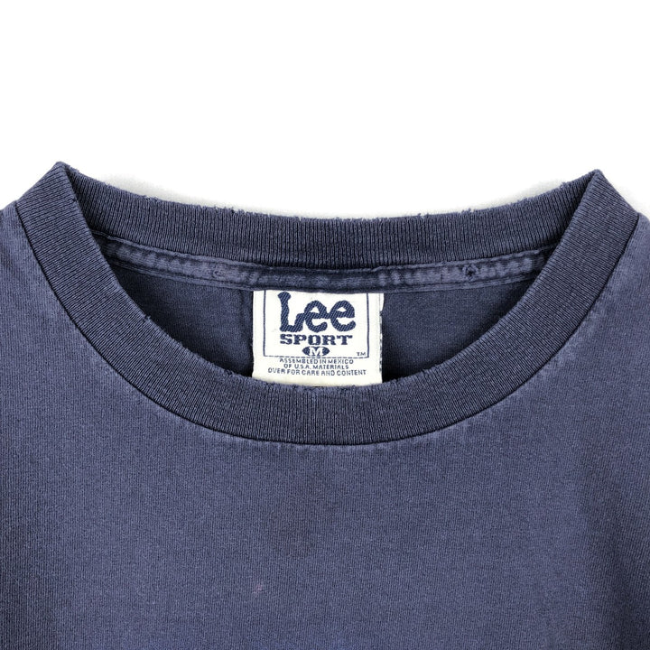 90s-00'S Lee SPORT NFL Dallas Cowboys Logo Print T-Shirt, Men's Size M (approx.) cotton navy blue type Vintage Second Hand