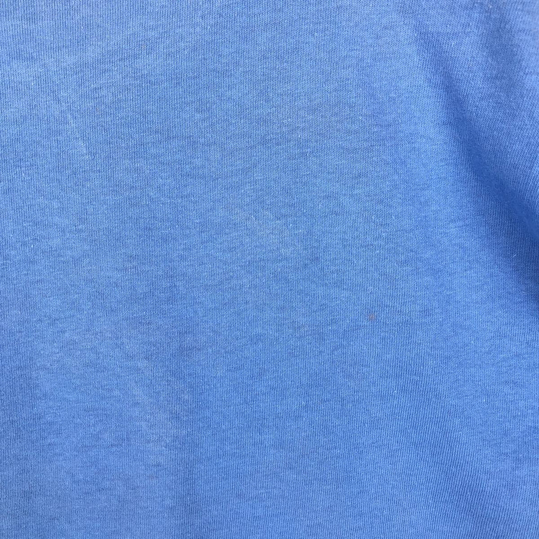 80'S Russell Chicago Cubs Ghostbusters Parody Sports Print T-Shirt, Made in USA, Men's Size L (Equivalent), Vintage cotton Blue type light blue Vintage Second Hand