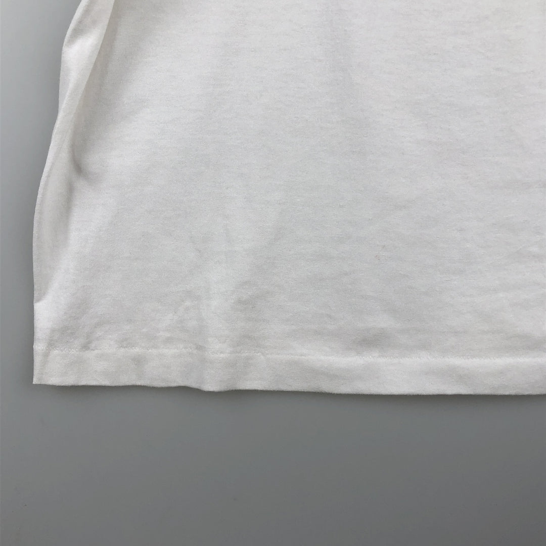 90'S TRENCH MLB OAKLAND ATHLETICS Logo Print T-Shirt, Made in USA, Men's XL (approx.) Vintage polyester white type Vintage Second Hand