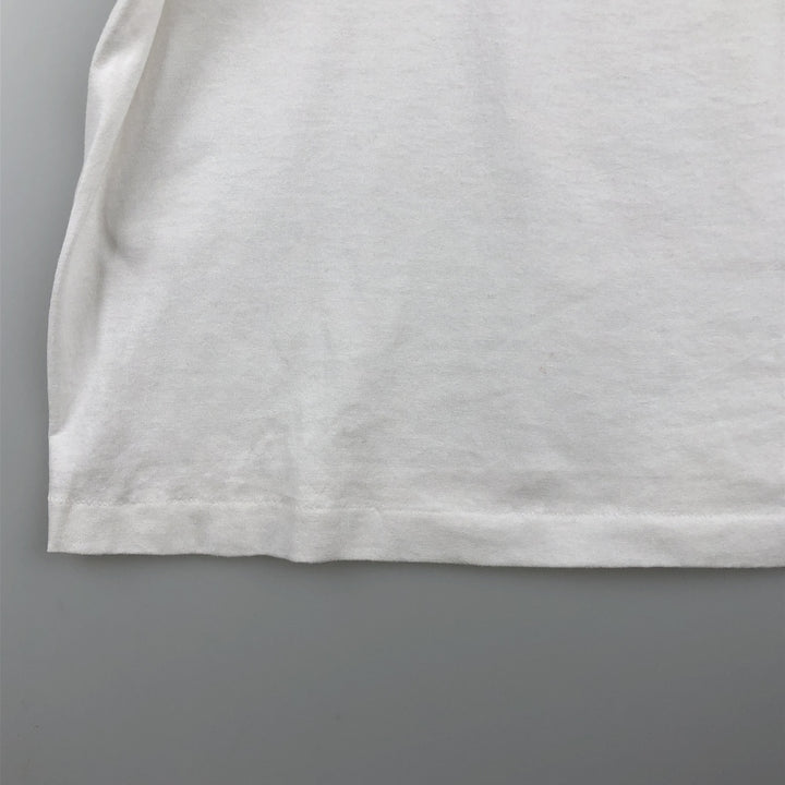 90'S TRENCH MLB OAKLAND ATHLETICS Logo Print T-Shirt, Made in USA, Men's XL (approx.) Vintage polyester white type Vintage Second Hand