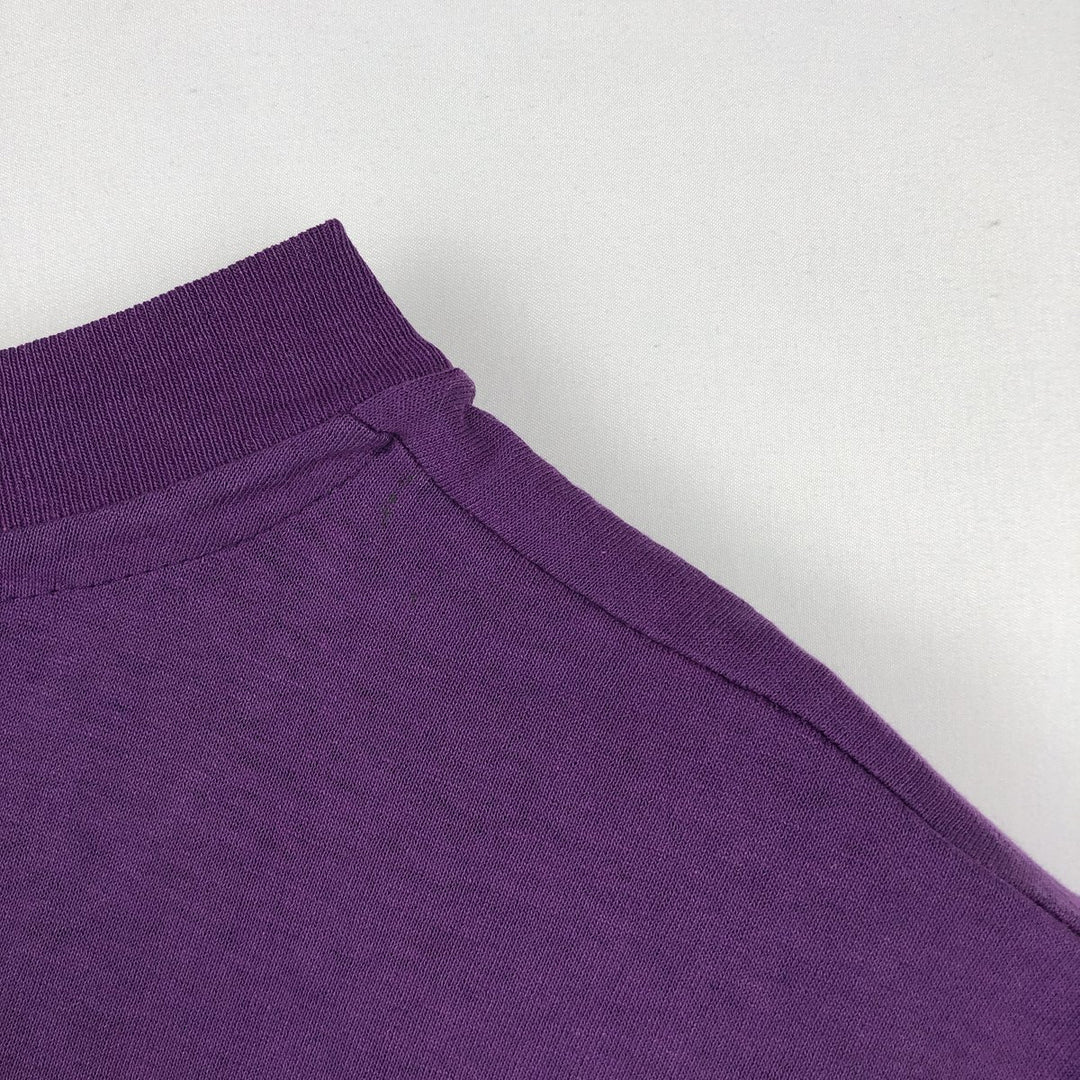 90'S Stedman MLB Colorado Rockies Logo Print T-Shirt, Made in USA, Men's XL (approx.) Vintage polyester purple type Vintage Second Hand
