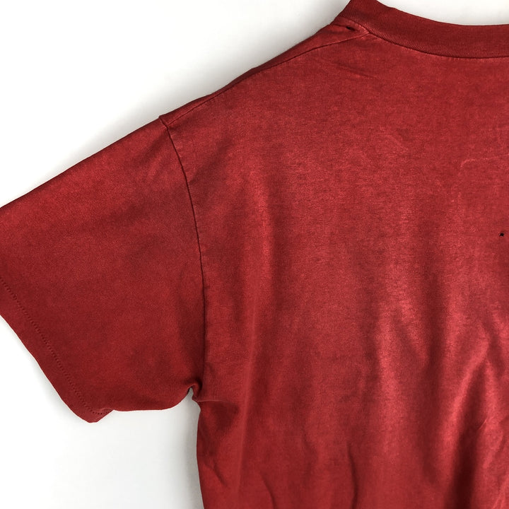 90'S NBA Chicago Bulls sports print T-shirt, men's size L equivalent, vintage. unclear red type Vintage Second Hand