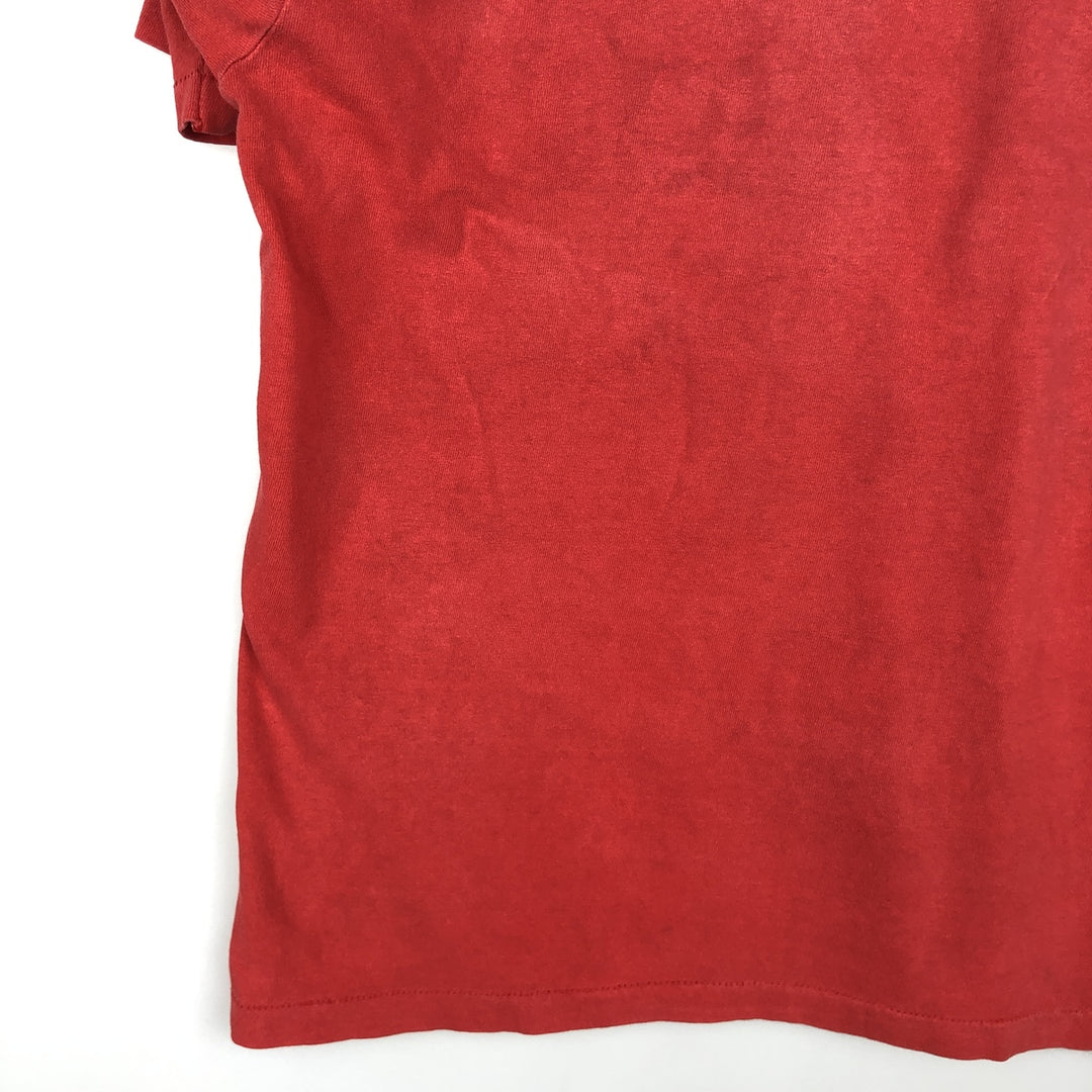 90'S NBA Chicago Bulls sports print T-shirt, men's size L equivalent, vintage. unclear red type Vintage Second Hand
