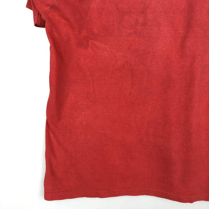 90'S NBA Chicago Bulls sports print T-shirt, men's size L equivalent, vintage. unclear red type Vintage Second Hand