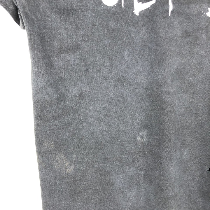 90'S WWF ATTITUDE Pro Wrestling Sports Print T-Shirt, Men's Size L (approx.) unclear black type Vintage Second Hand