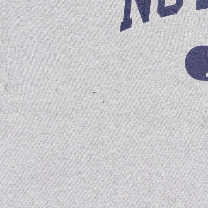 Champion Notre Dame University Triple Print College T-Shirt, Men's XL (approx.) cotton gray type Vintage Second Hand