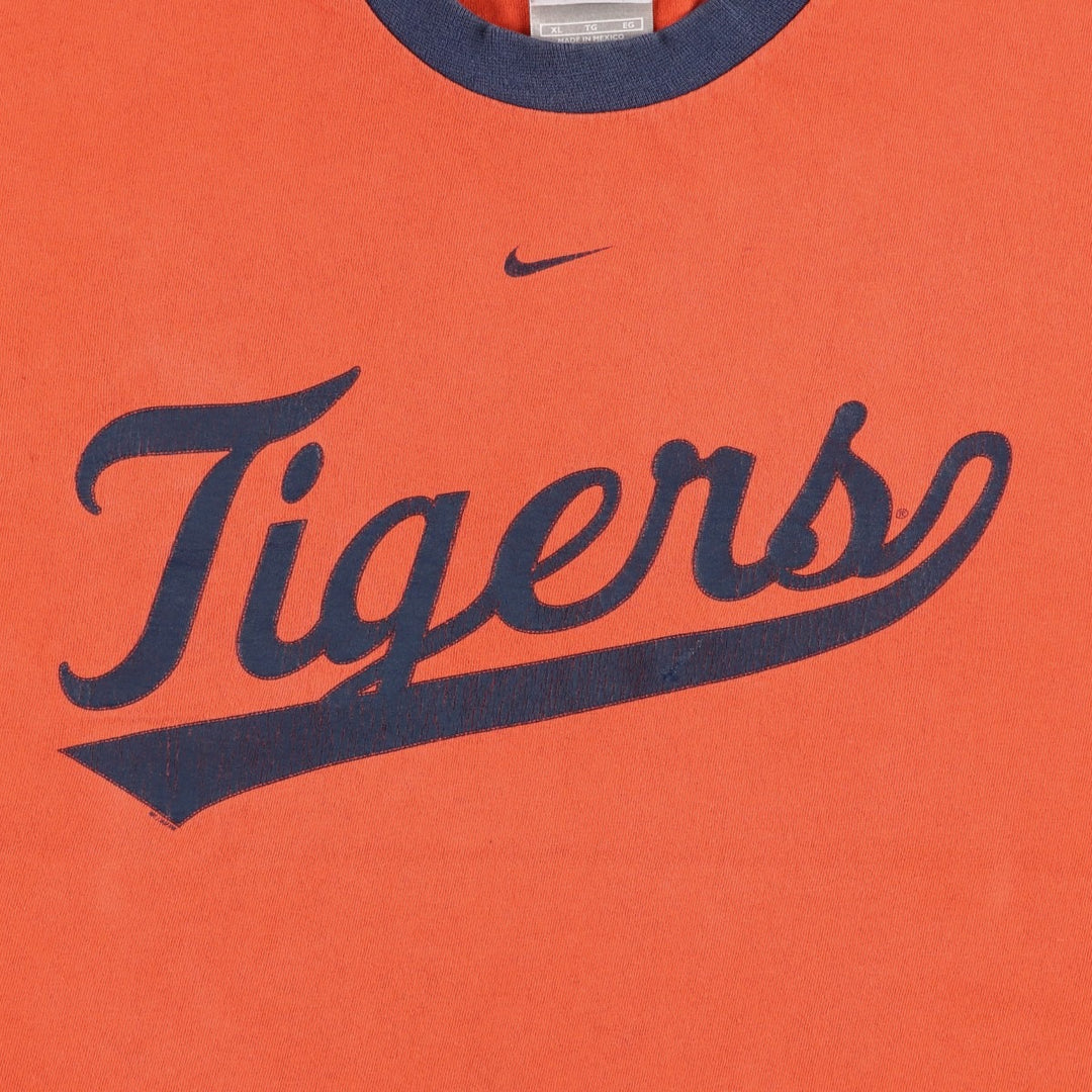 Nike Team MLB Detroit Tigers sports print T-shirt, men's size XL (approx.) cotton orange type Vintage Second Hand