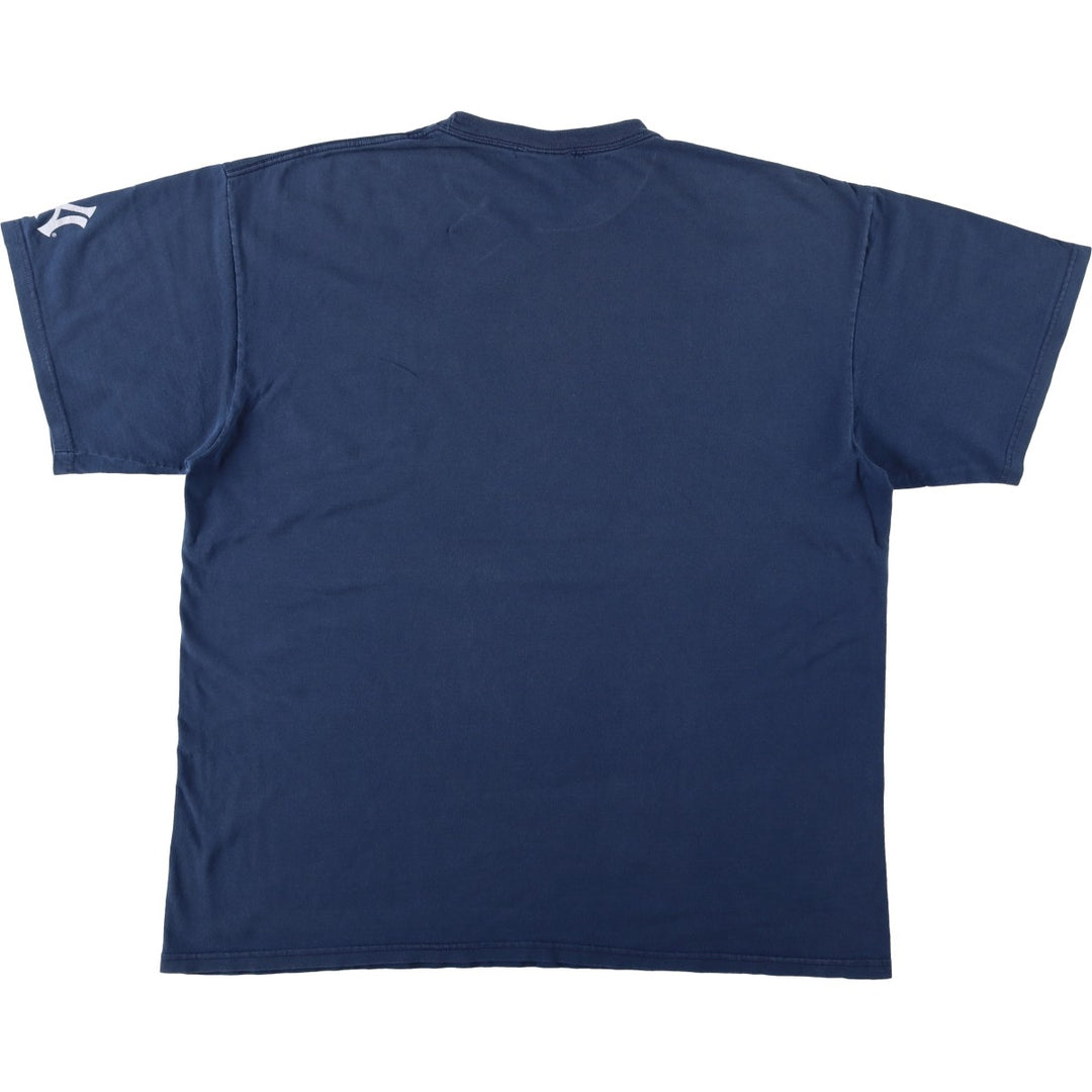 2000'S Nike Team Sports Print T-Shirt, Men's Size XL (approx.) cotton navy blue type Vintage Second Hand