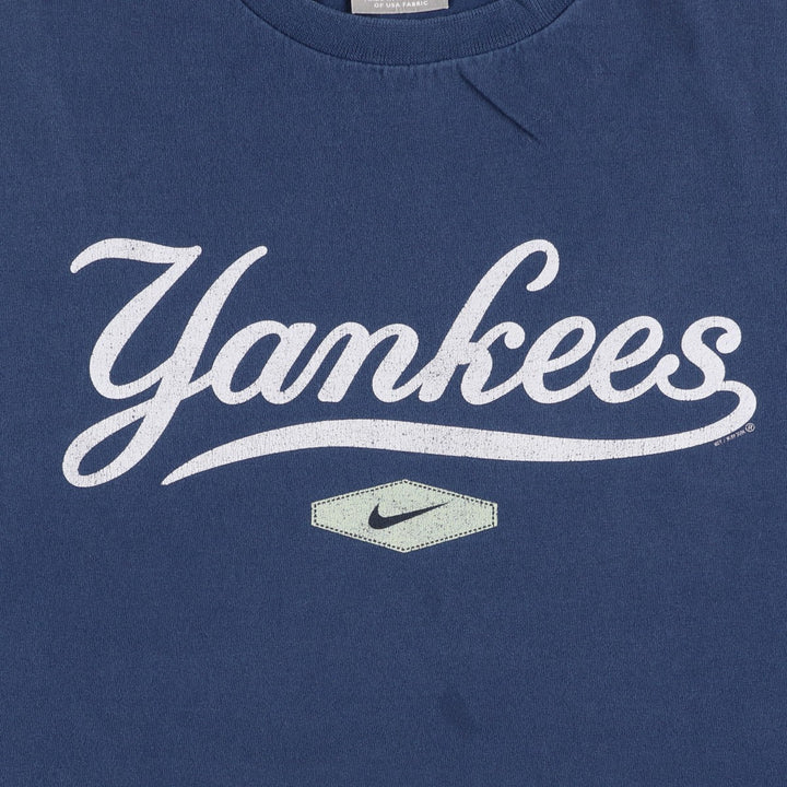 2000'S Nike Team Sports Print T-Shirt, Men's Size XL (approx.) cotton navy blue type Vintage Second Hand