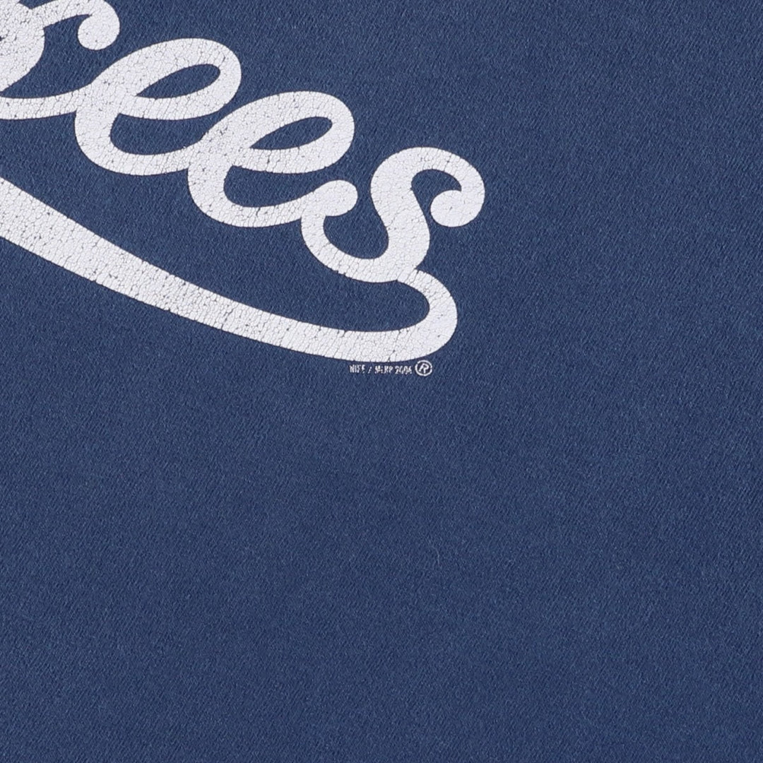 2000'S Nike Team Sports Print T-Shirt, Men's Size XL (approx.) cotton navy blue type Vintage Second Hand