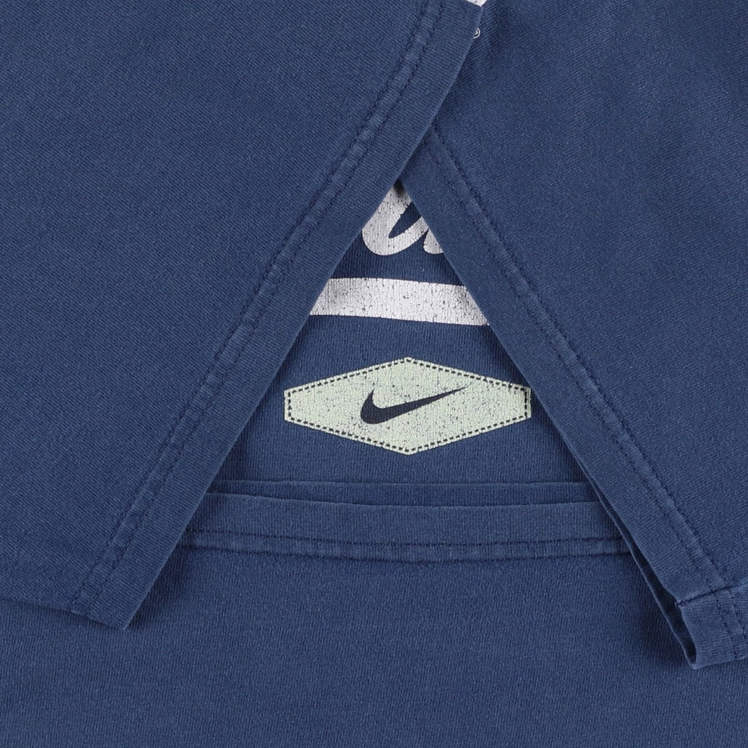 2000'S Nike Team Sports Print T-Shirt, Men's Size XL (approx.) cotton navy blue type Vintage Second Hand