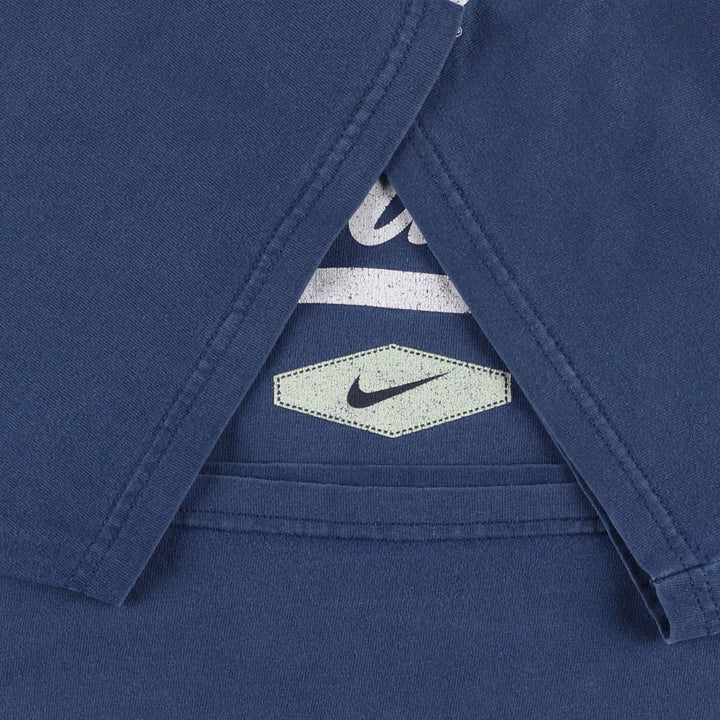 2000'S Nike Team Sports Print T-Shirt, Men's Size XL (approx.) cotton navy blue type Vintage Second Hand